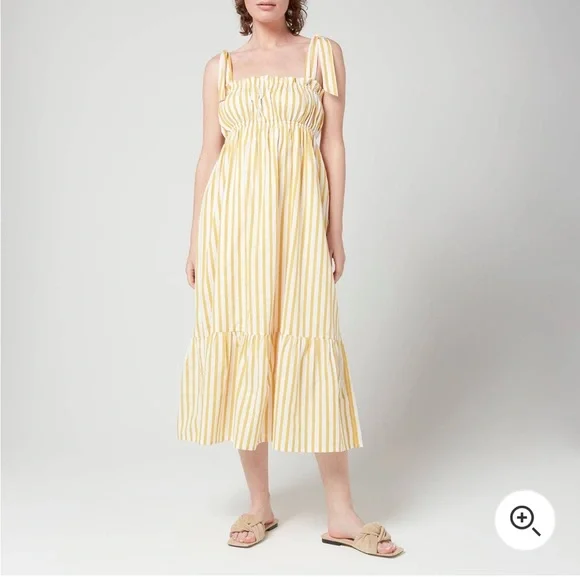 Faithfull the Brand Gia Midi Dress - Picture 1 of 10